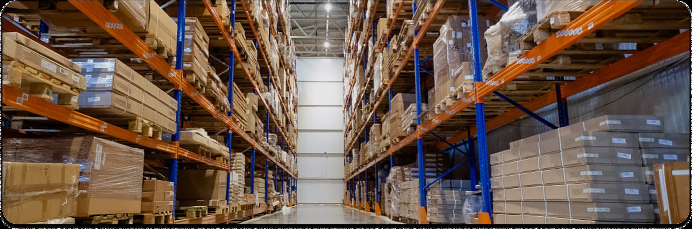 Фон блока складов